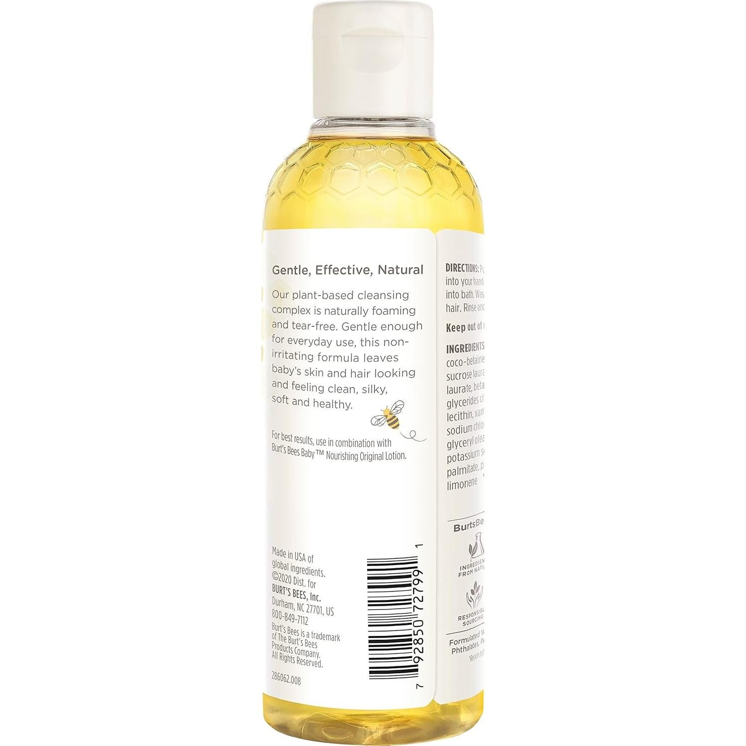 Champú y Gel de Baño Burt's Bees Baby Bee 237 ml