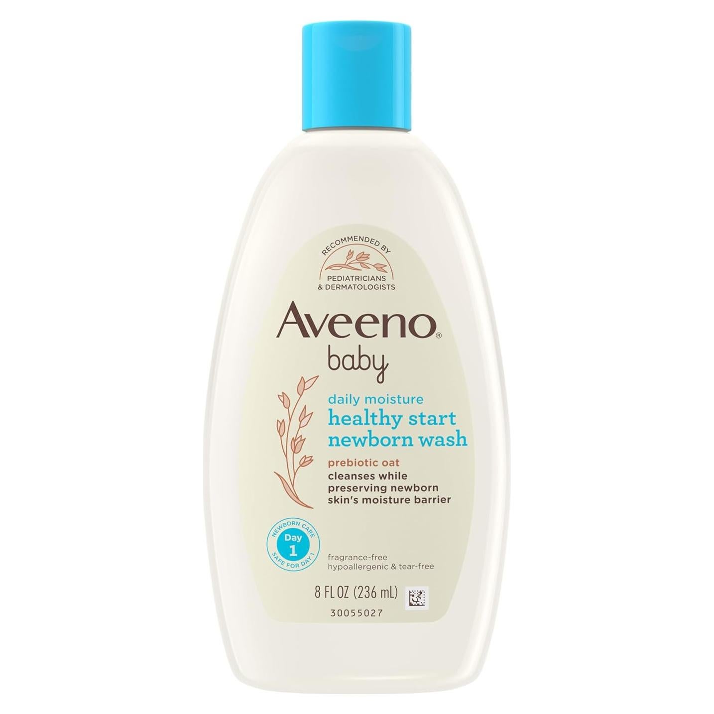 Aveeno Bebé Jabón Corporal Hipoalergénico 236.6 ml