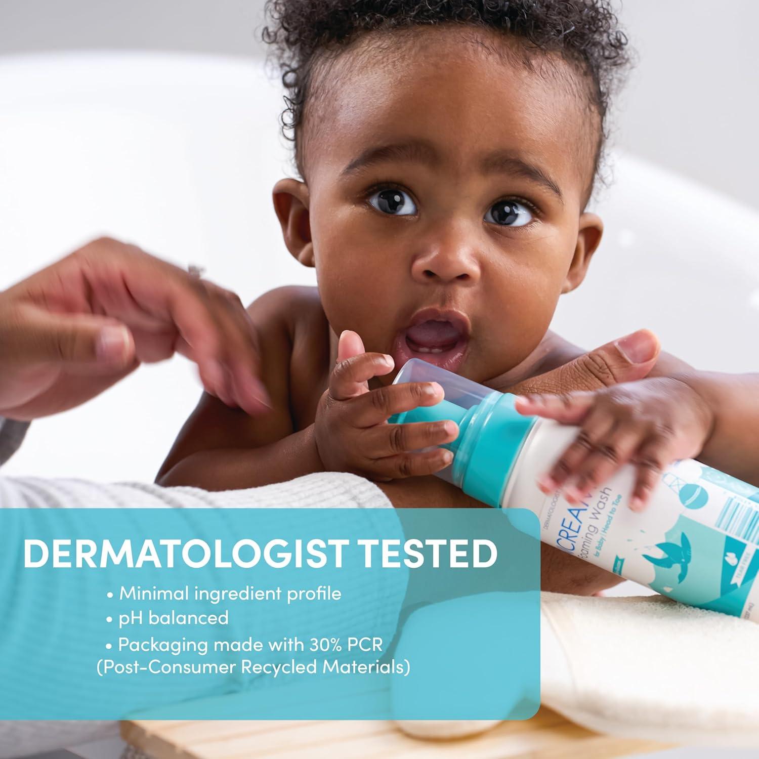 Vanicream Lavado Espumoso para Bebé 330 g - Sin Lagrimas, Piel Sensible