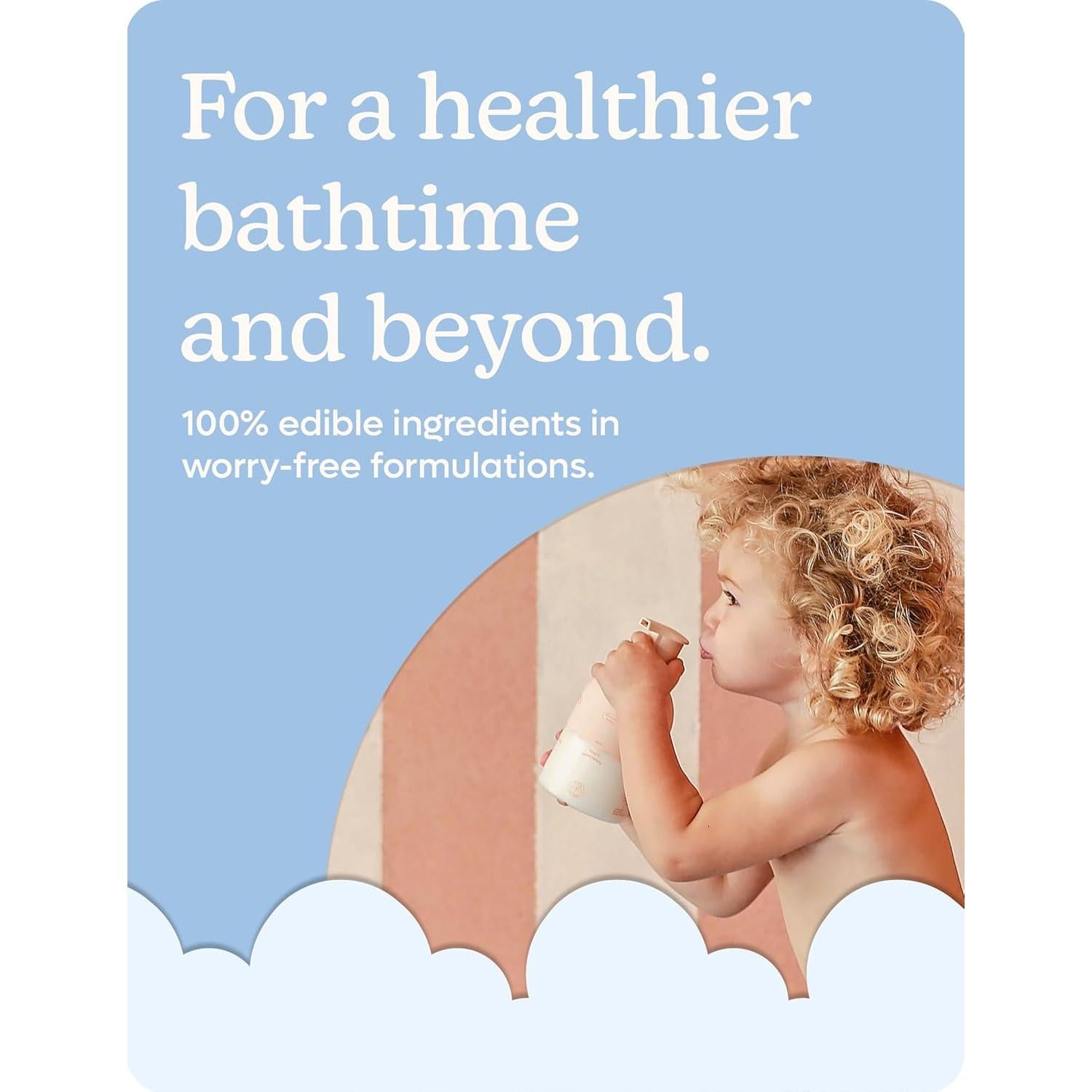 Jabón y Champú para Bebés Babyology 355ml - Sin Fragancia