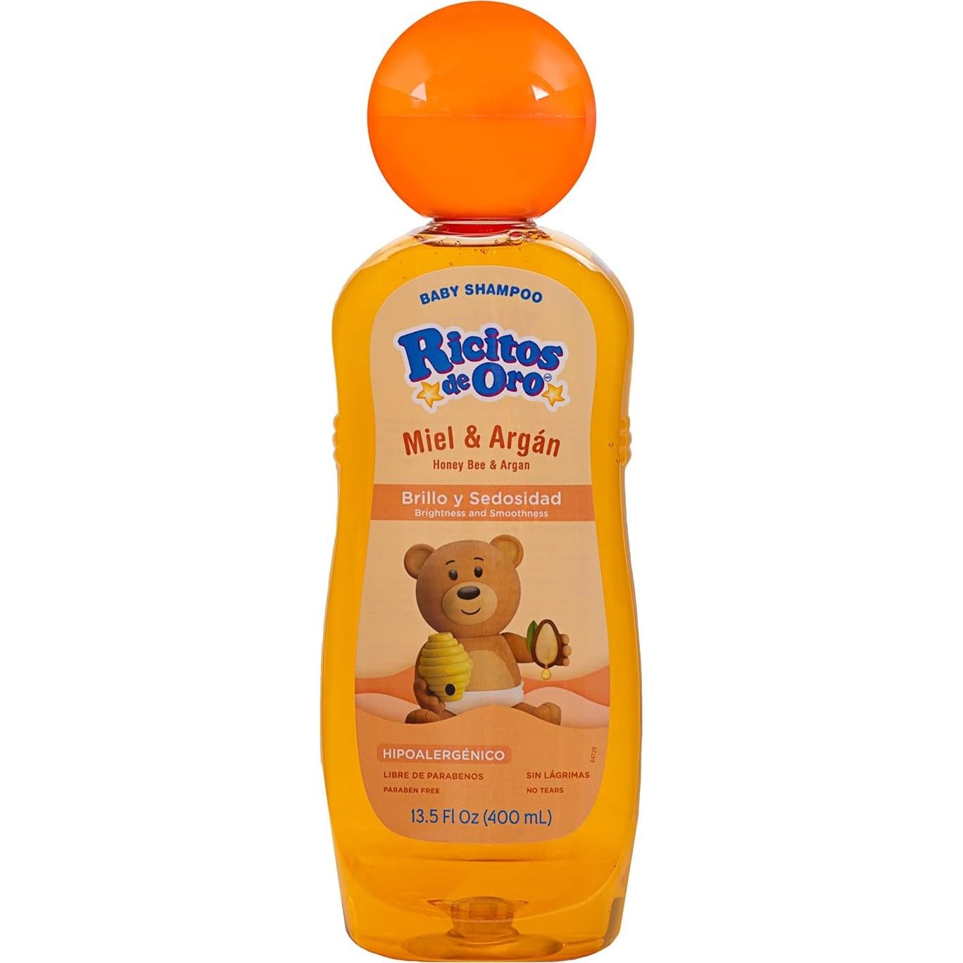 Champú Ricitos de Oro Hipoalergénico Miel 2x400ml