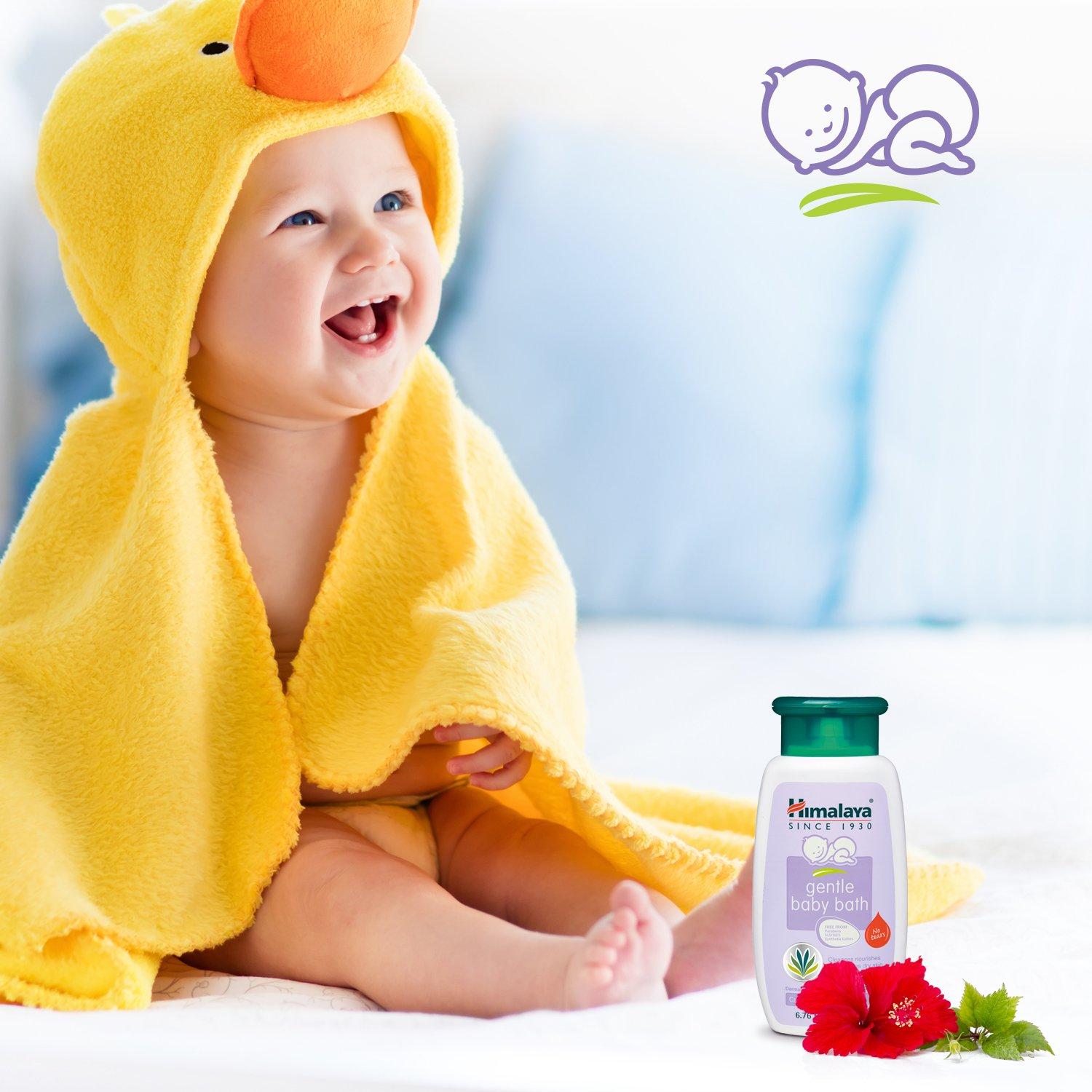 Baño Suave Himalaya para Bebés 199.5 ml - Paquete de 3