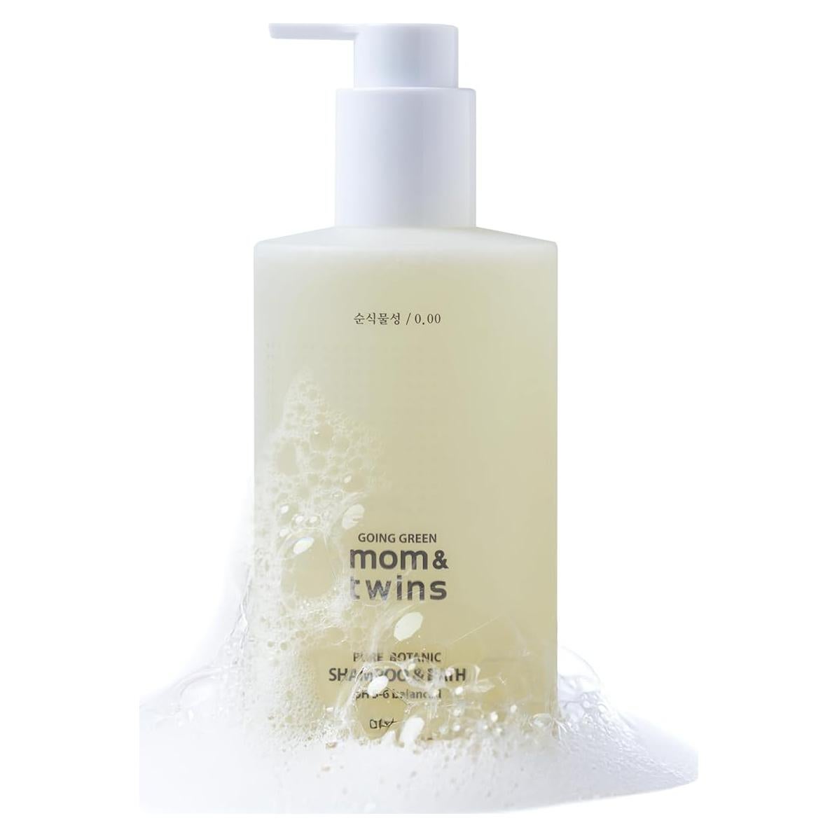 Champú y Gel de Baño Orgánico Coreano 2 en 1 para Bebés 320g