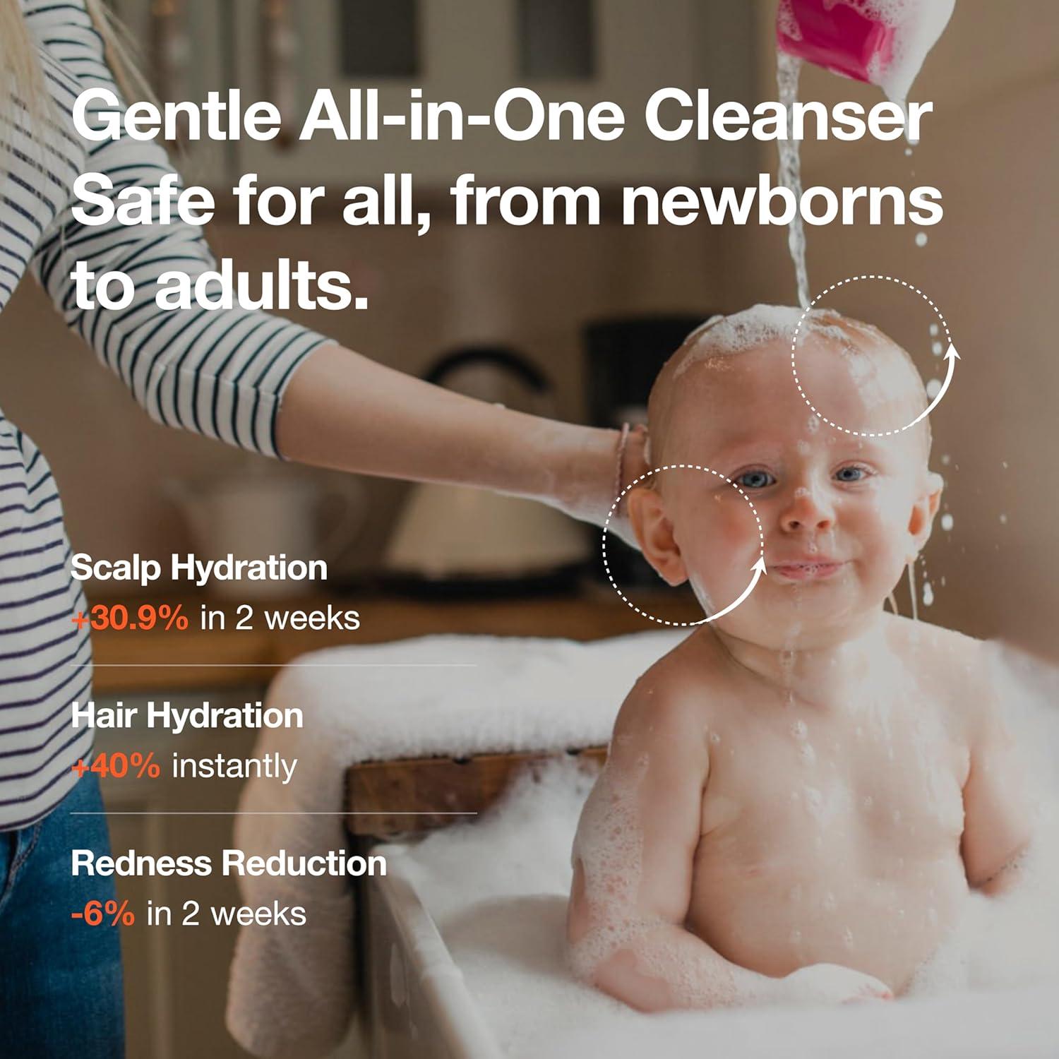 Champú y Gel de Baño Orgánico Coreano 2 en 1 para Bebés 320g