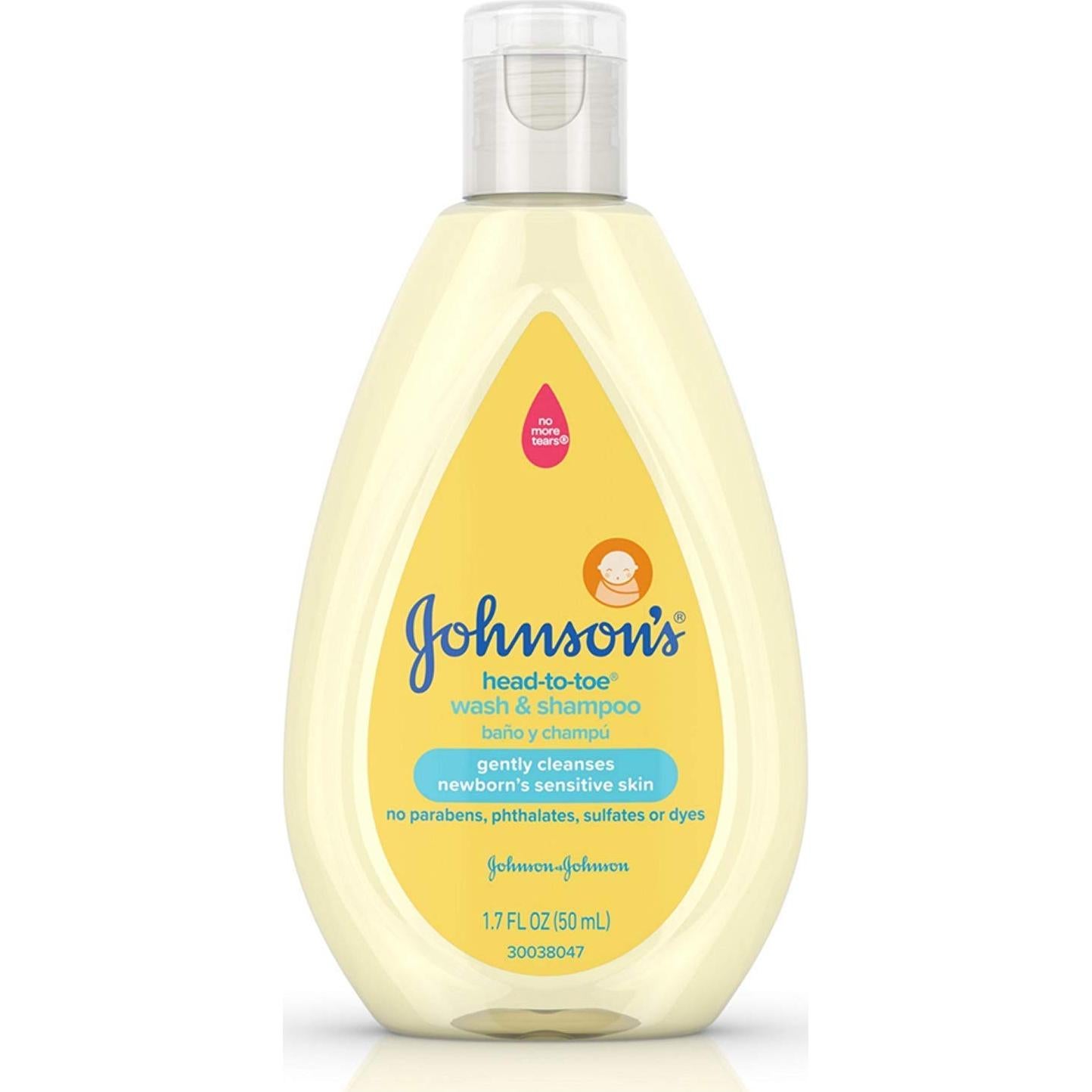 Jabón y Champú Johnson's Baby Cabeza a Pies 3x50ml