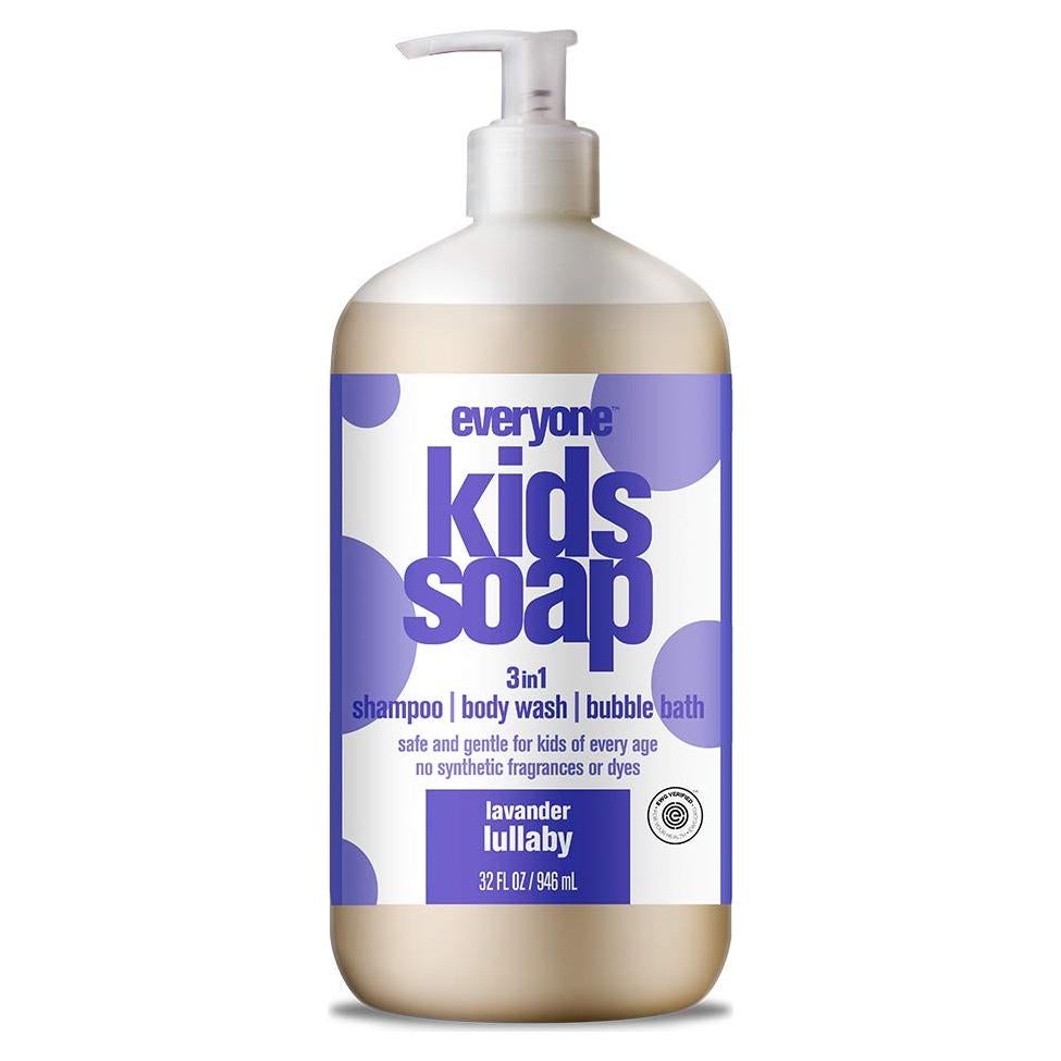Jabón para Niños Everyone 3 en 1 Lavanda 0.95L Champú Gel