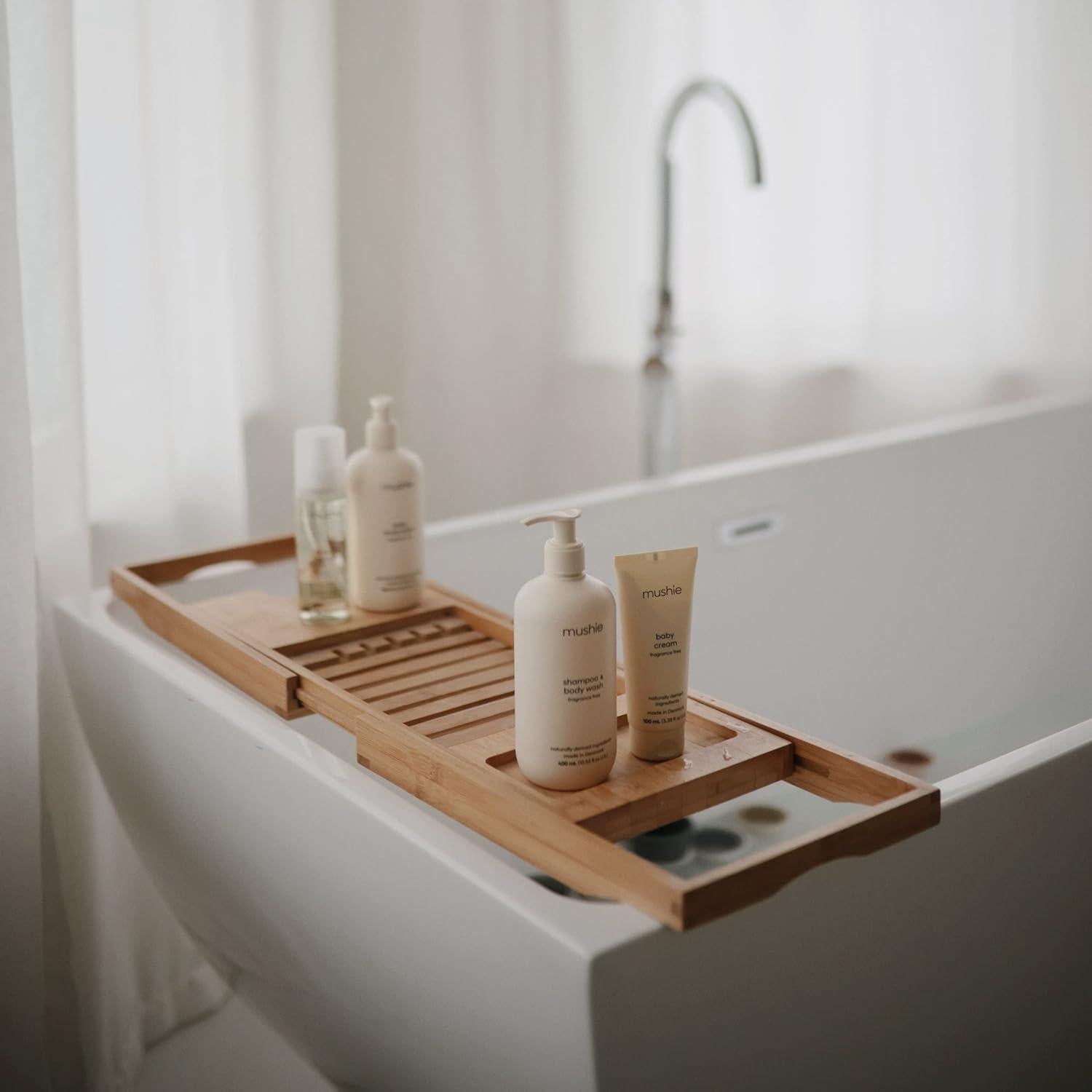 Champú y Gel de Baño Mushie 400 mL Orgánico Sin Fragancia