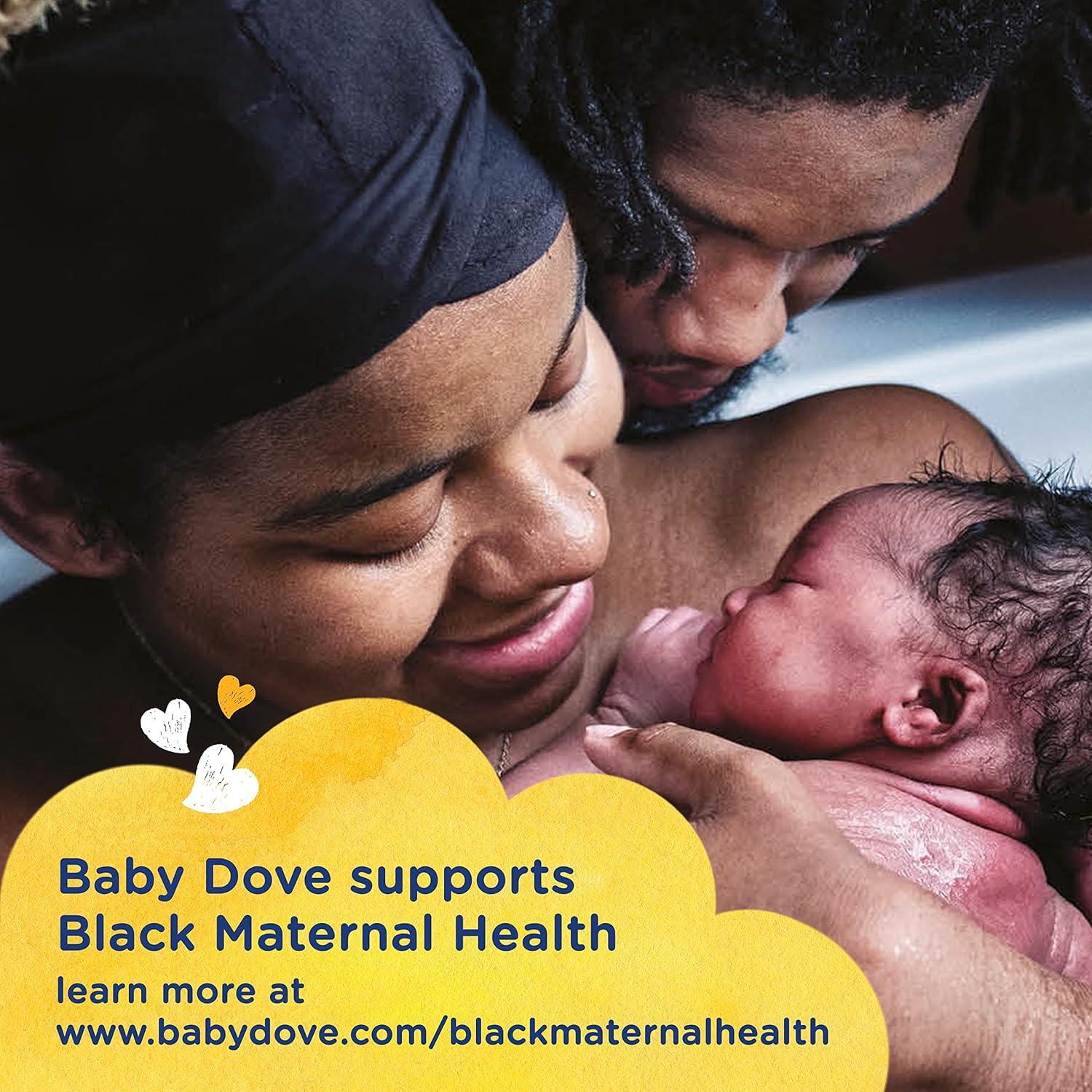 Paquete Baby Dove: Lavado Corporal 1L y Loción 385g para Bebés