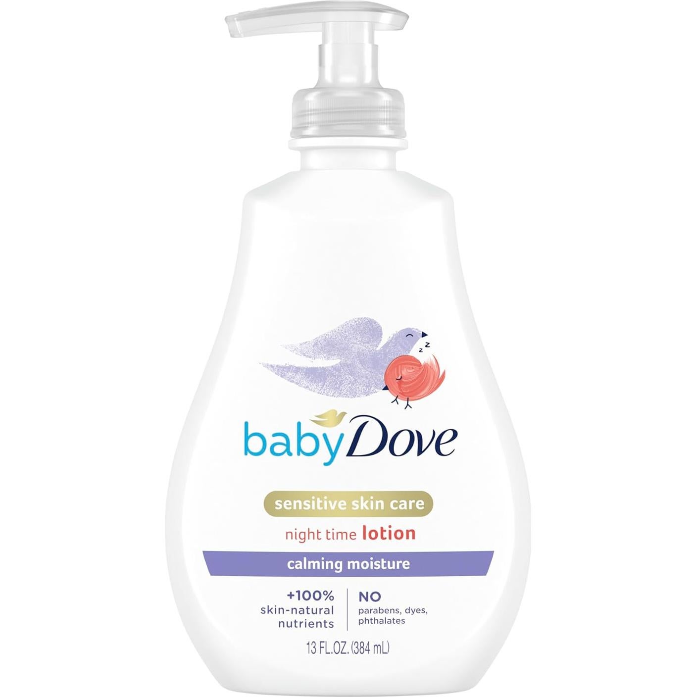 Paquete Baby Dove: Lavado Corporal 1L y Loción 385g para Bebés