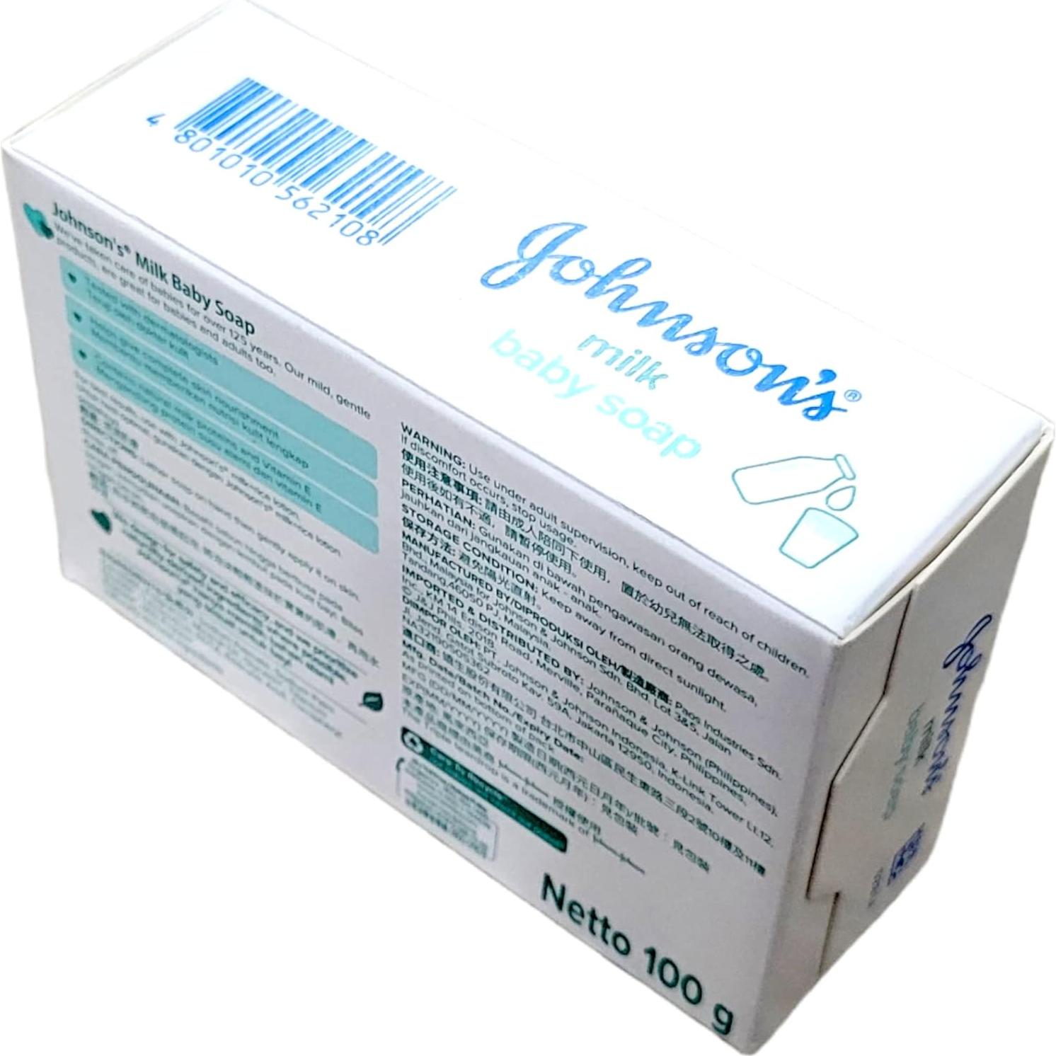 Jabón para Bebés Johnson's 100g - Suavidad Probada