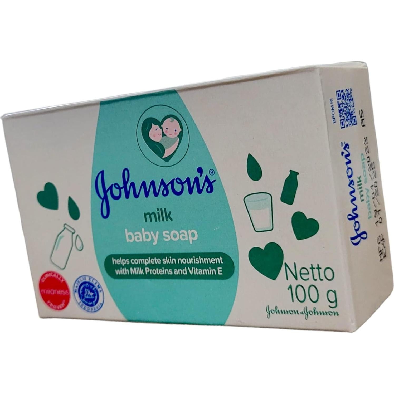 Jabón para Bebés Johnson's 100g - Suavidad Probada