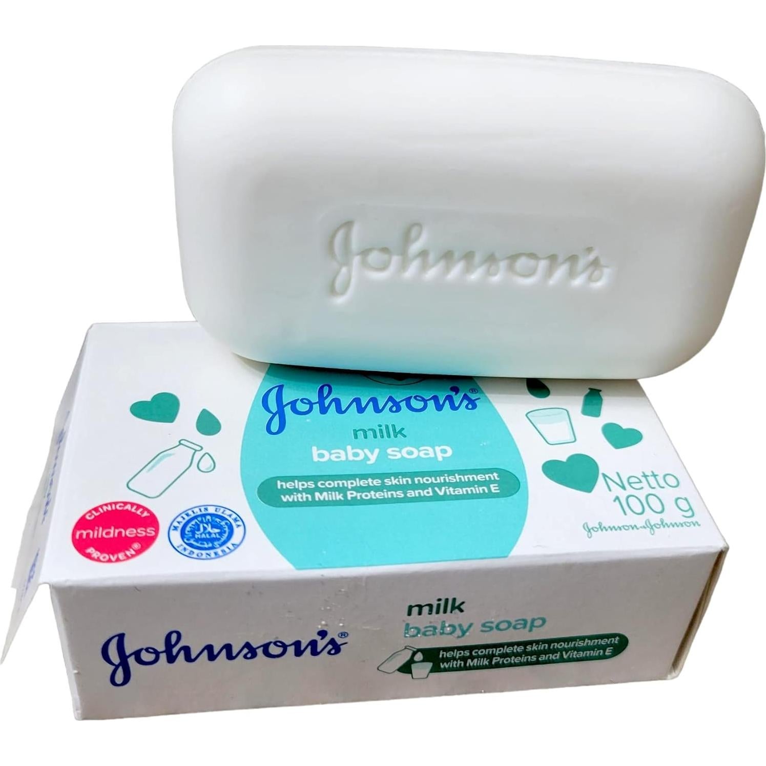 Jabón para Bebés Johnson's 100g - Suavidad Probada