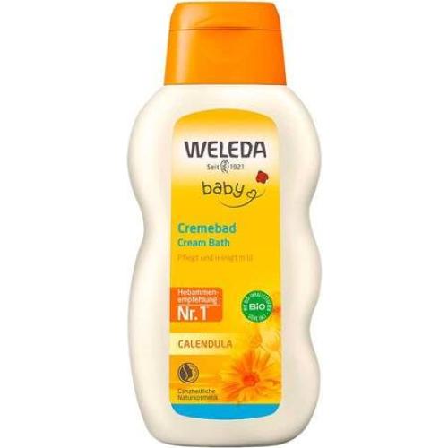 Baño de Crema para Bebés Weleda Caléndula 200 ml Suave