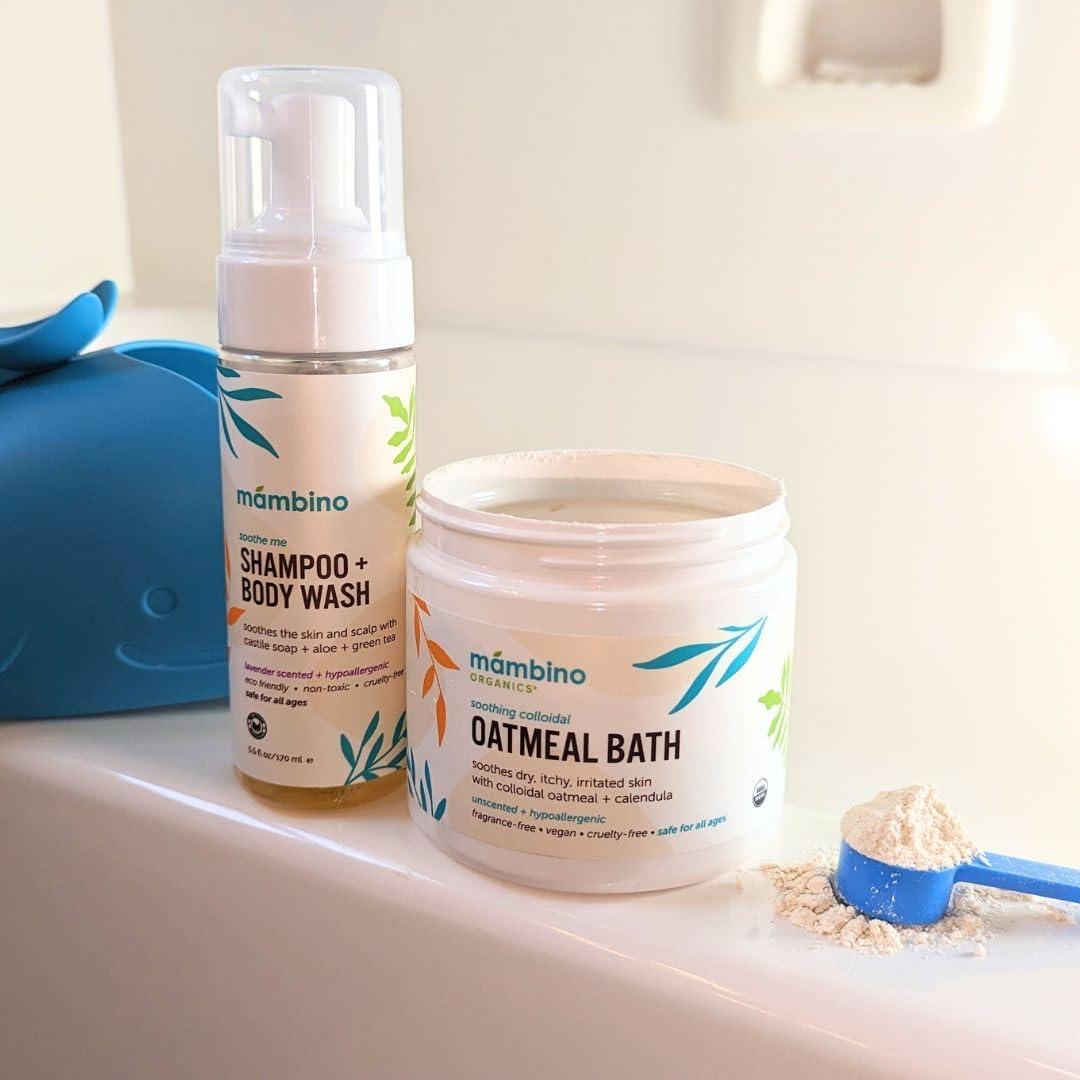 Baño de Avena Coloidal Orgánica Mambino 170 g - Alivio Piel Seca