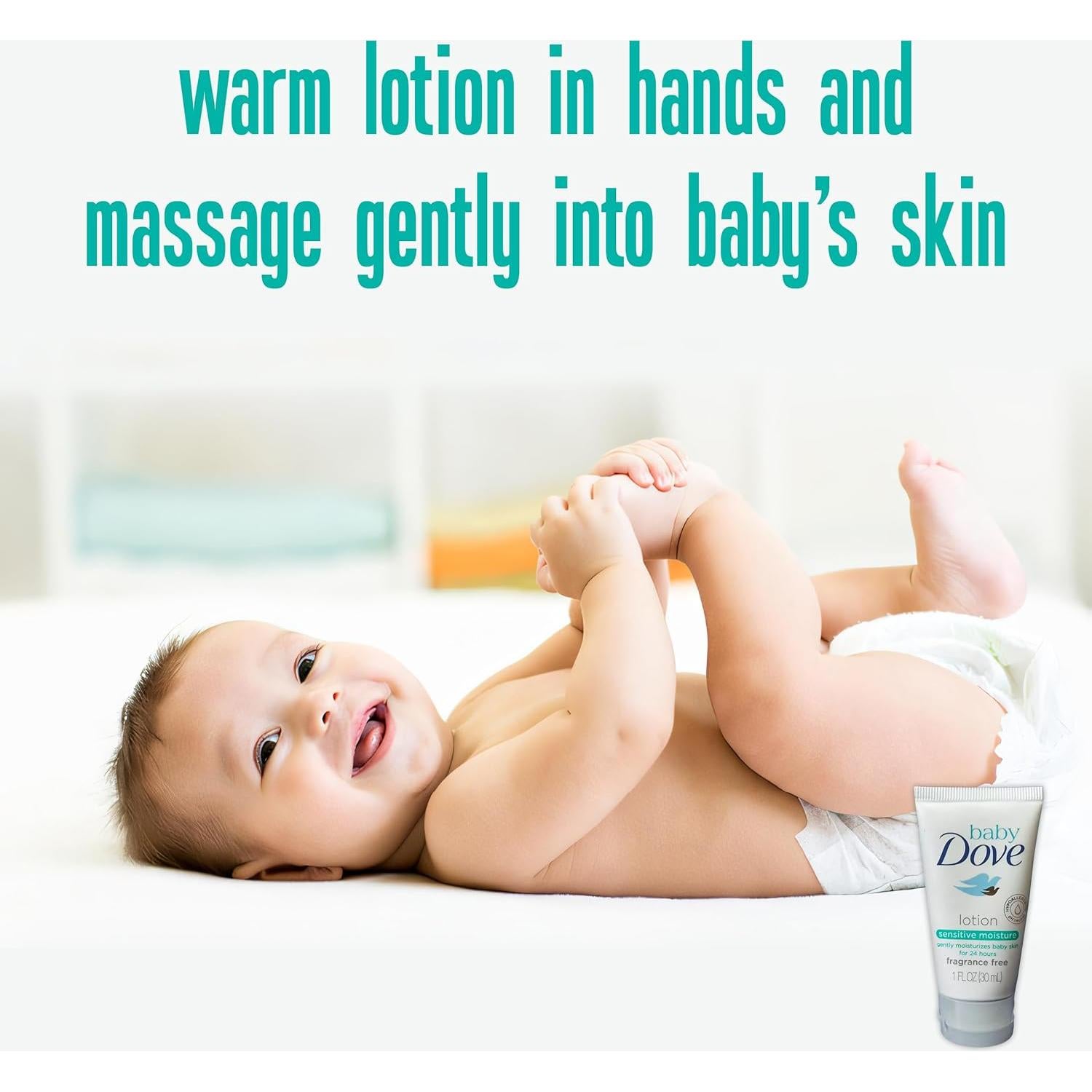 Loción Hidratante Baby Dove Sensitive Moisture 6 Pk 30ml