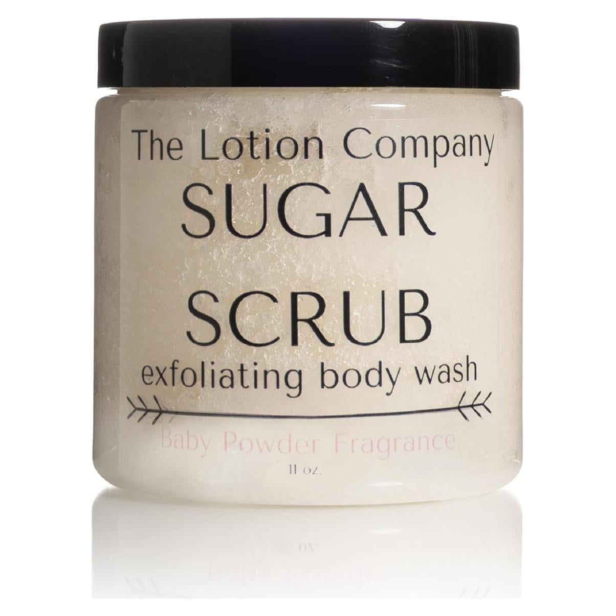 Exfoliante Corporal Azucarero The Lotion Company 311g Polvo de Talco