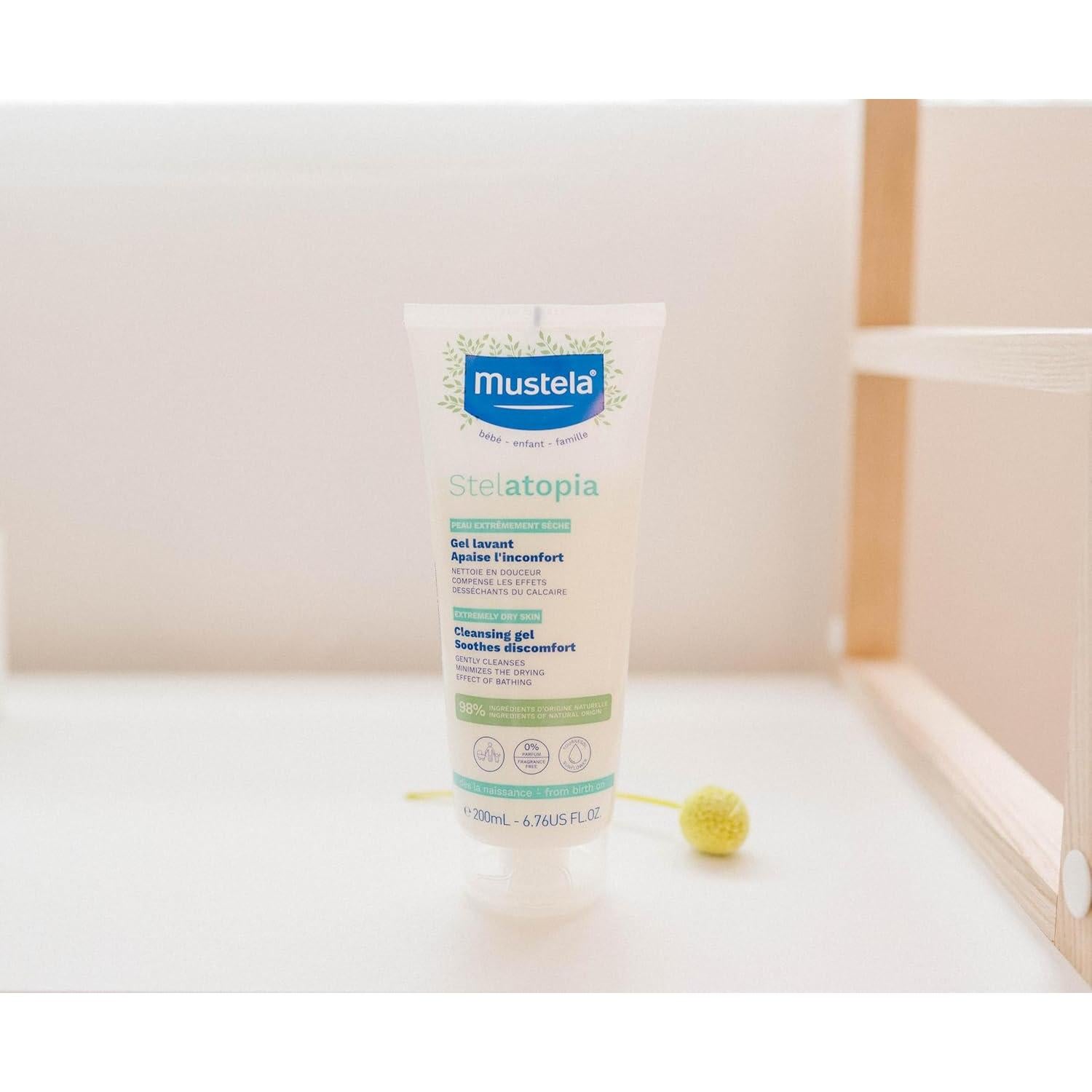 Gel de Limpieza Mustela Stelatopia 200 ml - Sin Fragancia