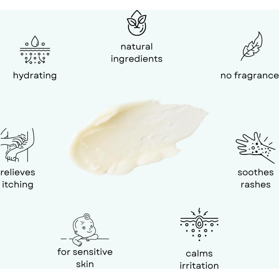 Bálsamo para Eczema Bebé - Crema Hidratante 226g