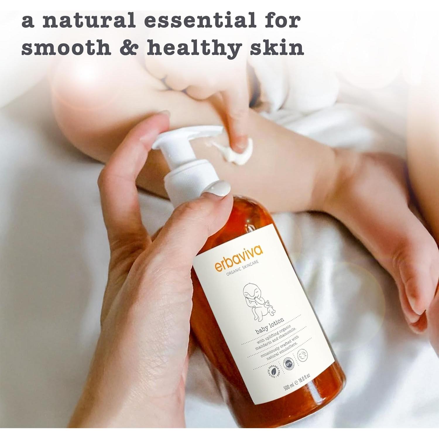 Bálsamo Labial Orgánico para Bebés Erbaviva 473 ml