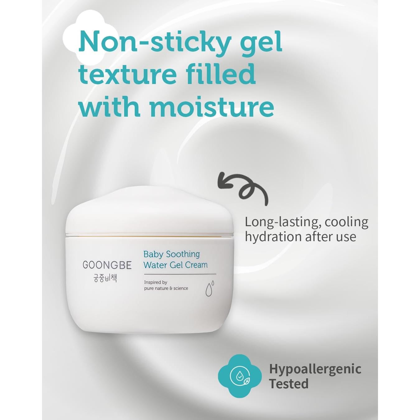 Crema Gel de Agua Calmante para Bebés KOLMAR 100 ml - Hidratante