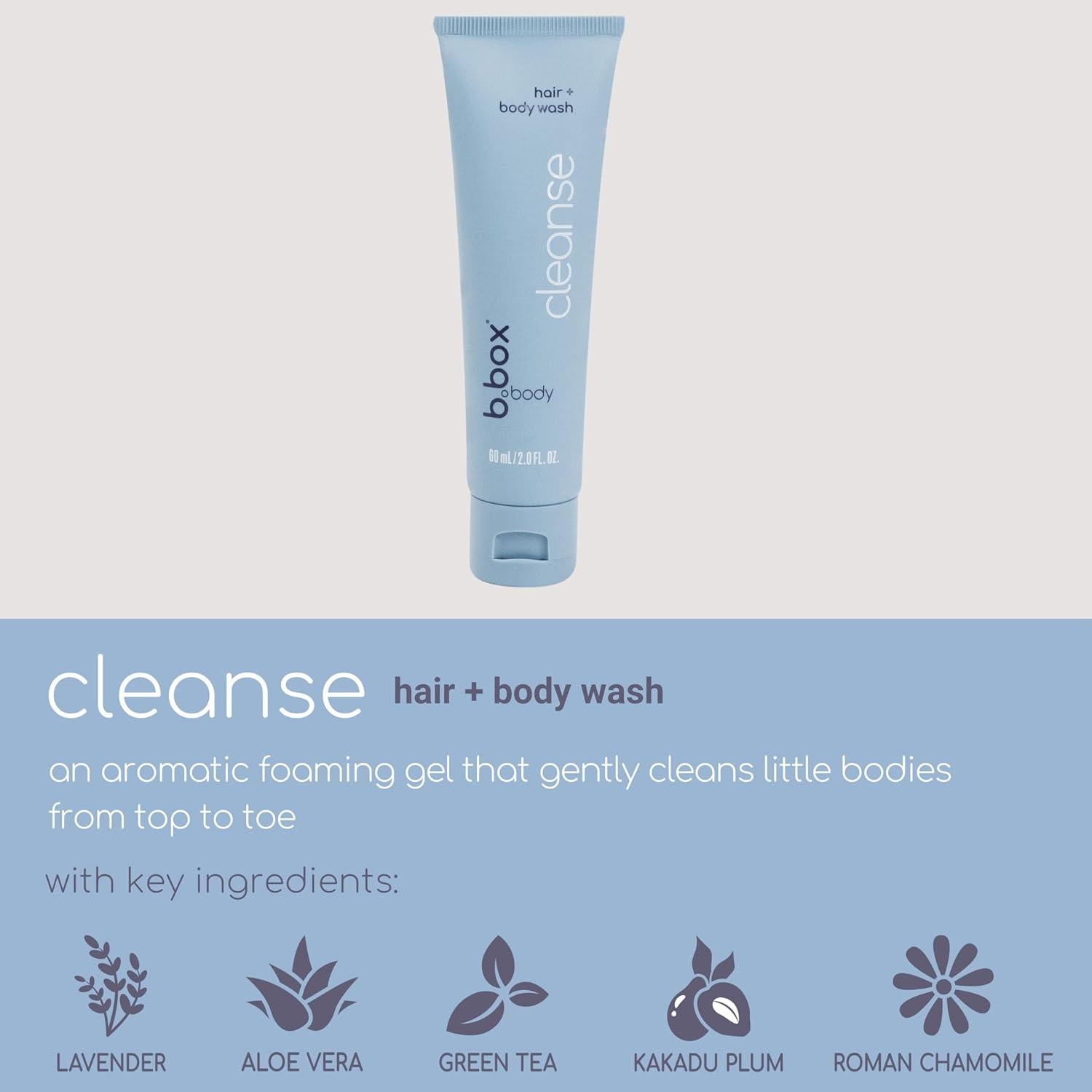 b.box Cuidado de la Piel Minis - Gel, Loción, Remojo y Crema 59ml