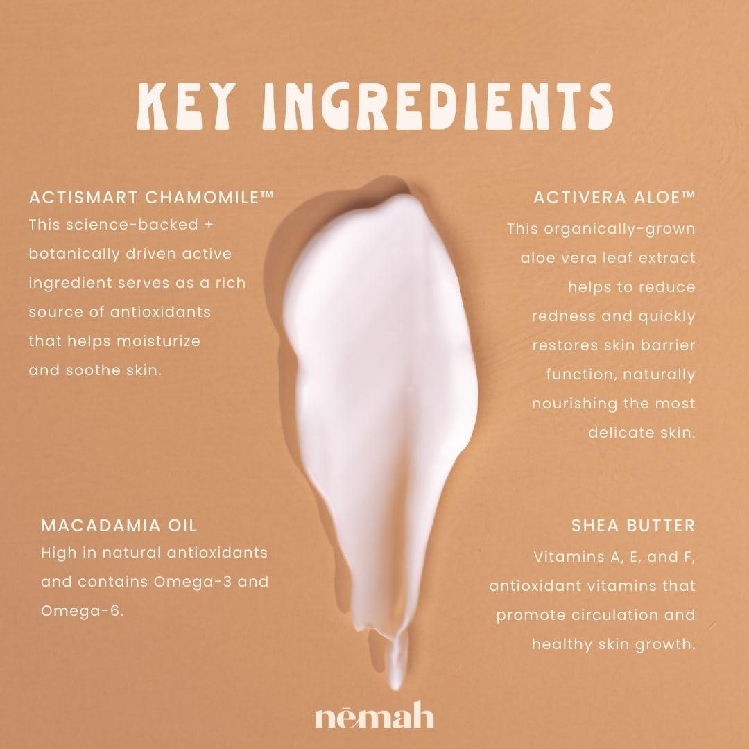 Loción Calmante para Bebés Nemah - 290 ml Orgánica Hipoalergénica