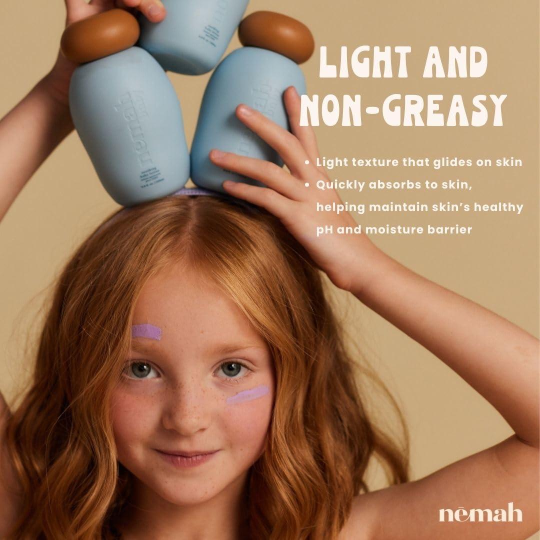 Loción Calmante para Bebés Nemah - 290 ml Orgánica Hipoalergénica