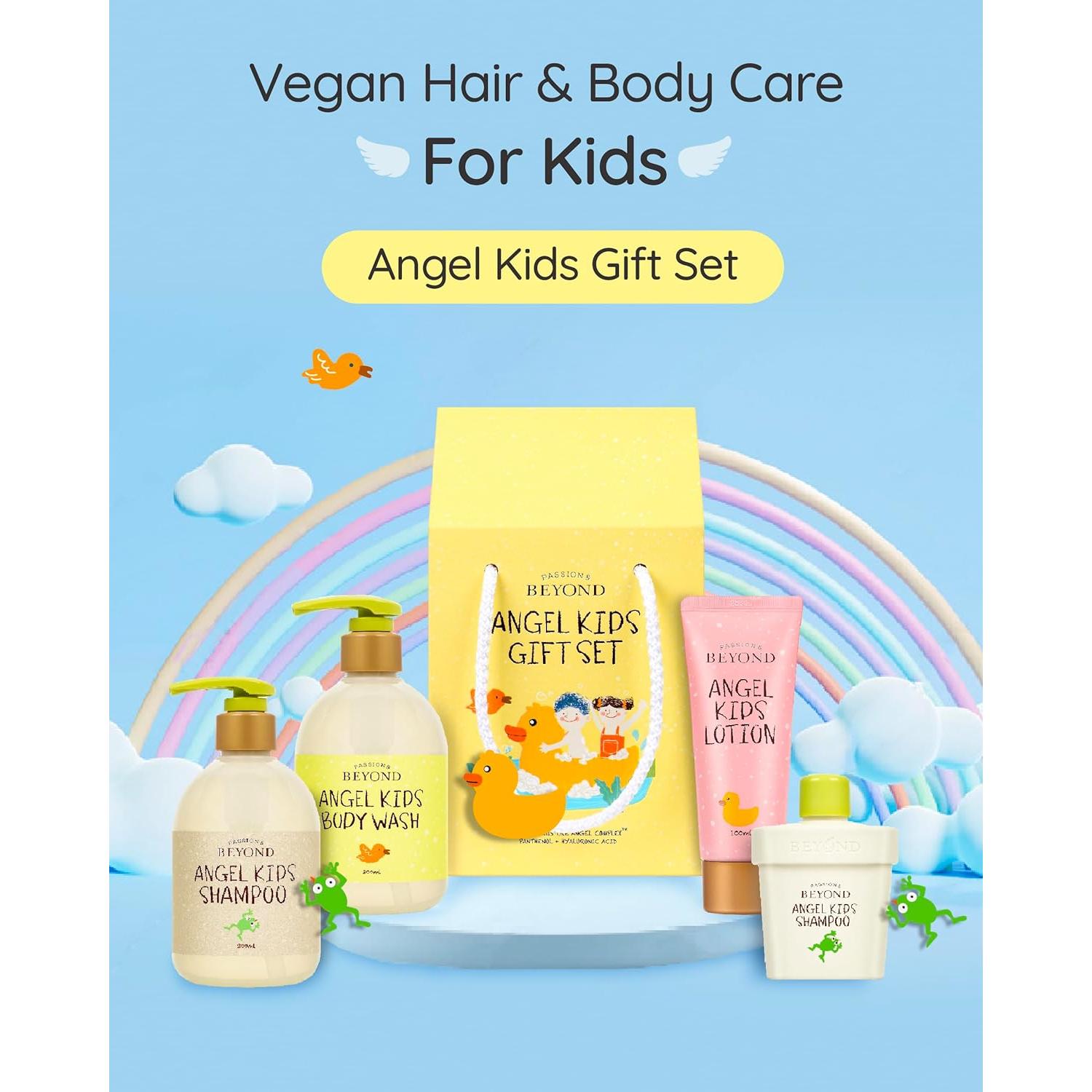 Set de Baño Vegano para Bebé BEYOND Angel Kids 760ml