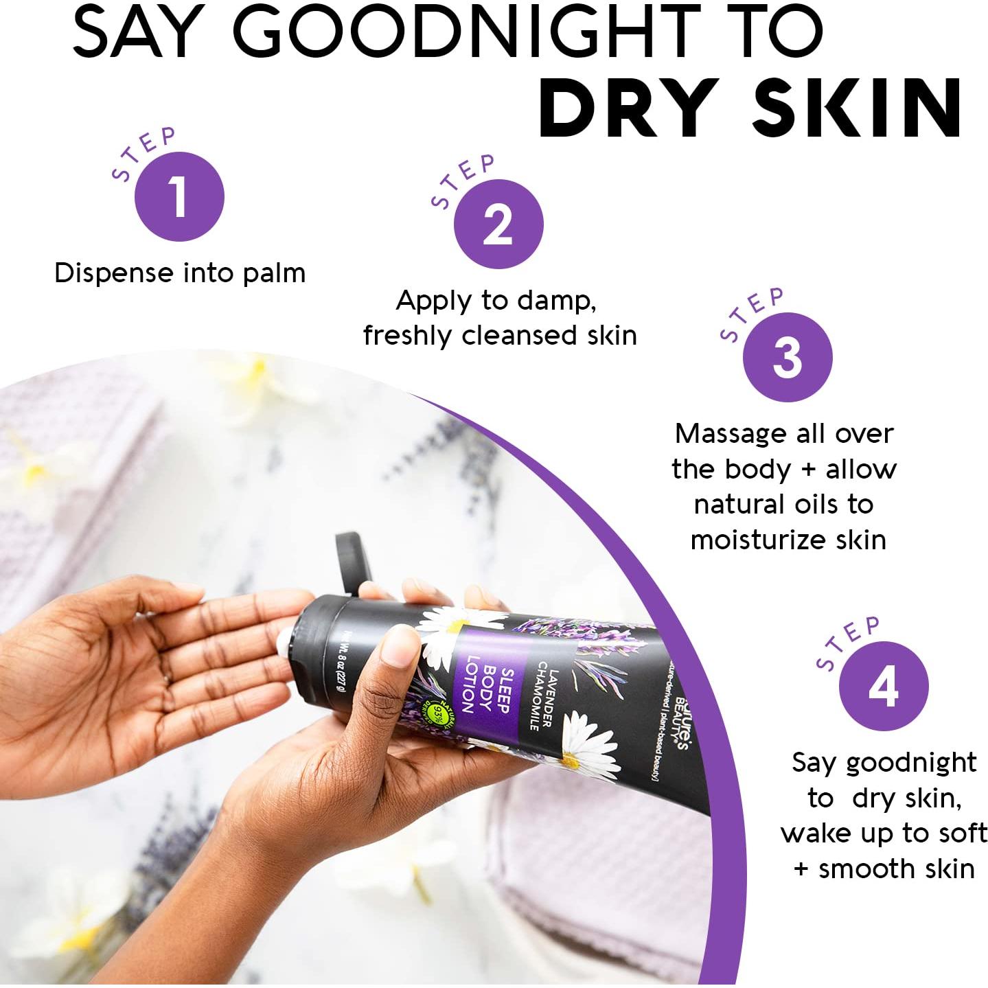 Loción Corporal Hidratante Garcoa 226.8 g Lavanda y Manzanilla