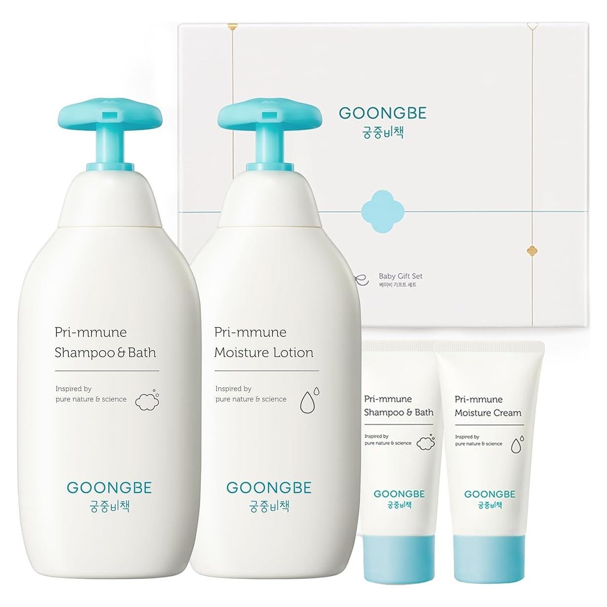 Set de Cuidado de la Piel para Bebé Pri-mmune - 4 Artículos