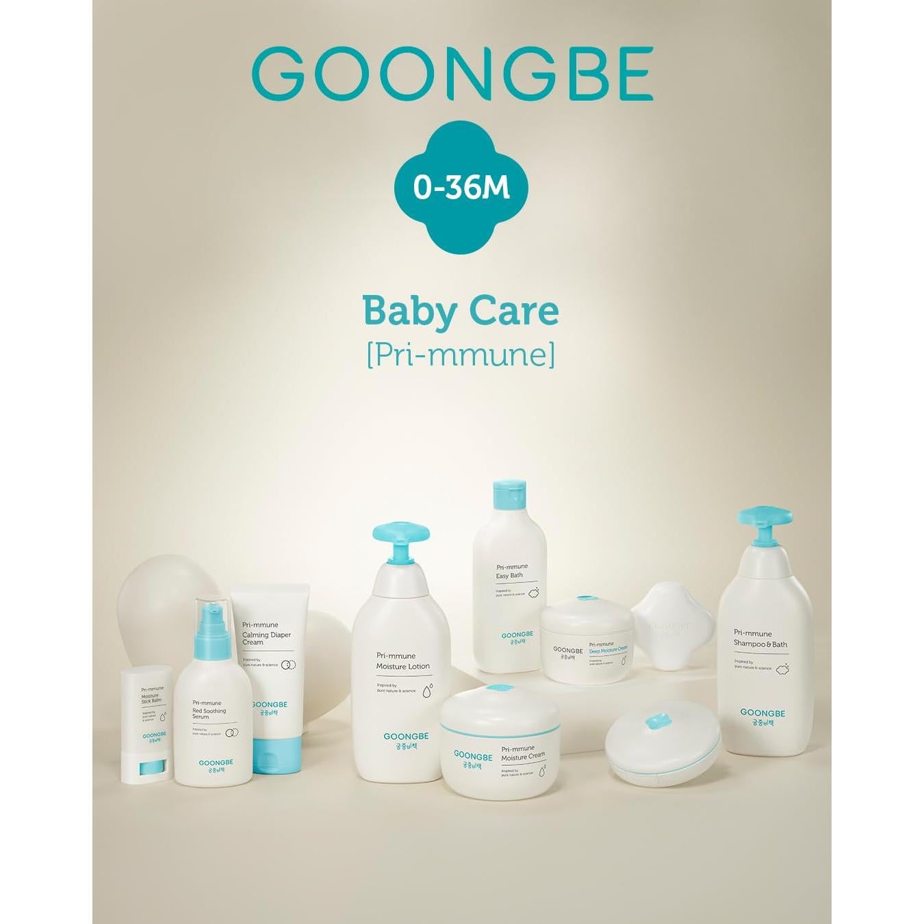 Set de Cuidado de la Piel para Bebé Pri-mmune - 4 Artículos