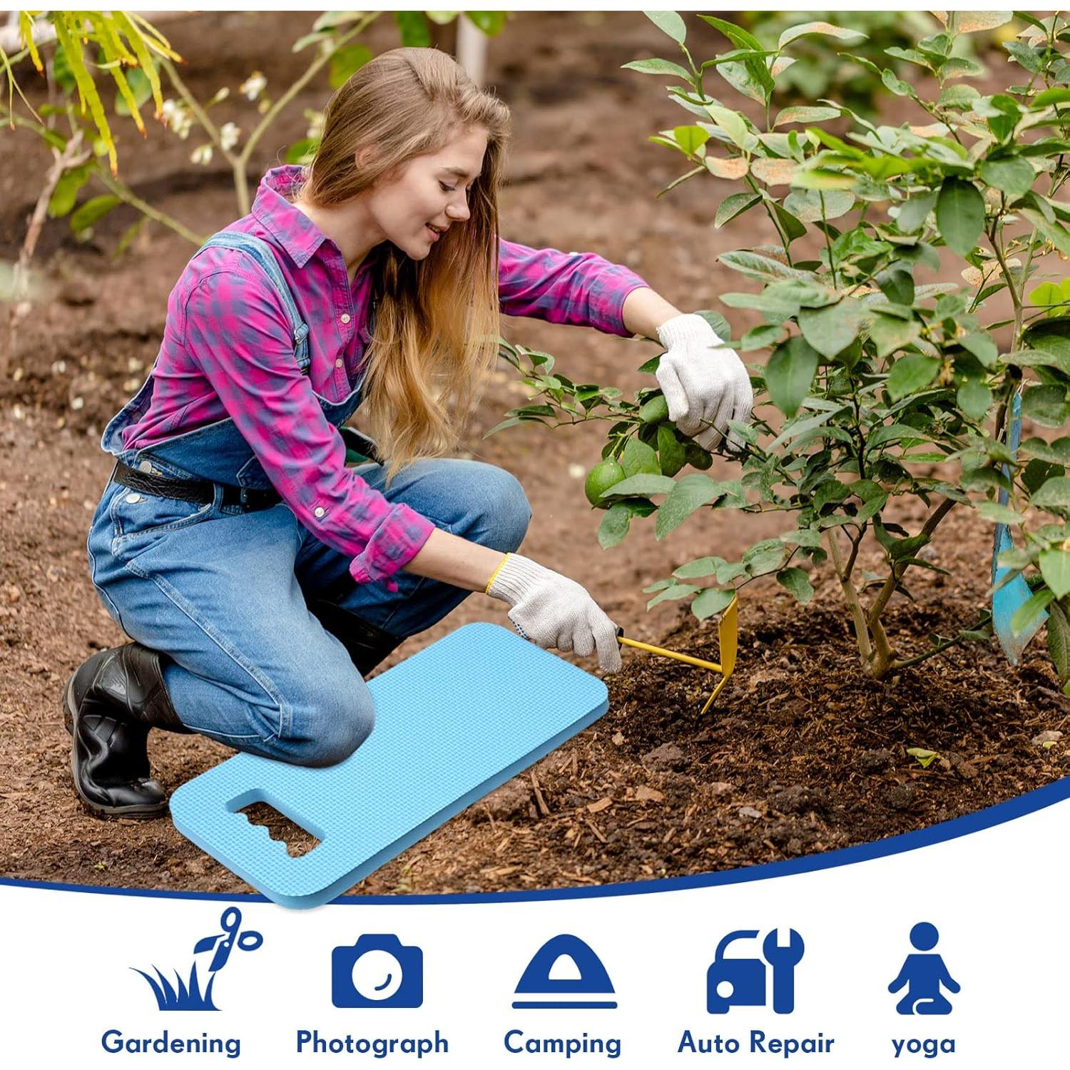 Riakrum Almohadillas de Jardín 20 Pcs Espuma Impermeable 39x17cm