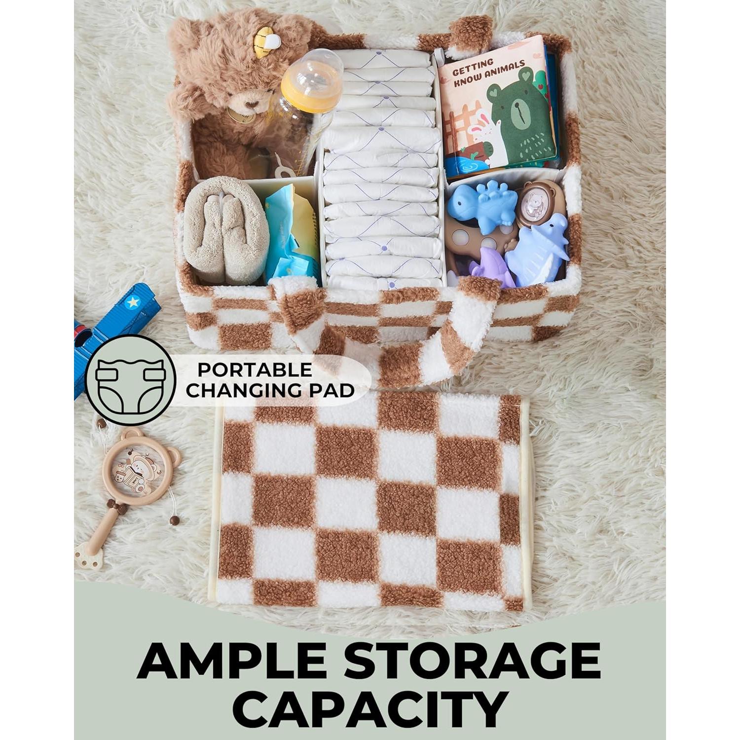 Conjunto Almohadilla Rodillas y Cesta Pañales Toodly