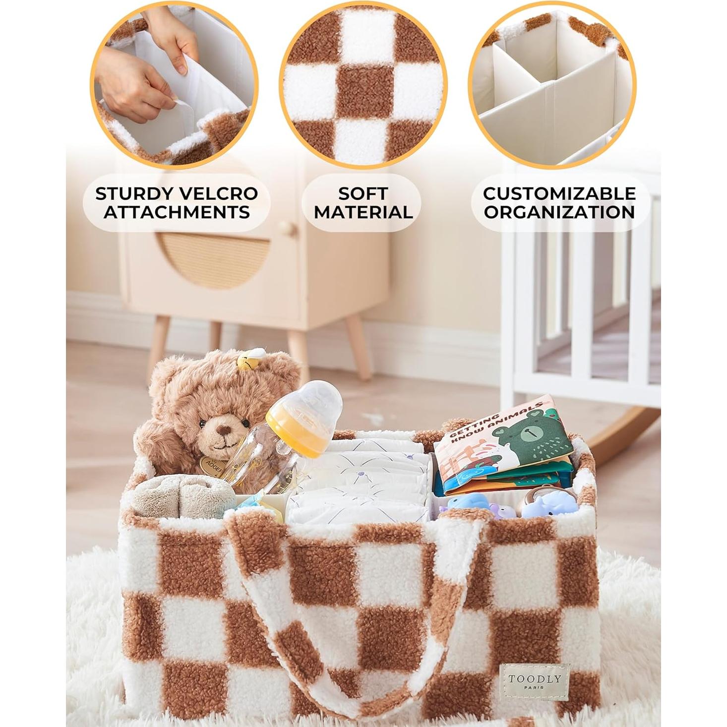 Conjunto Almohadilla Rodillas y Cesta Pañales Toodly