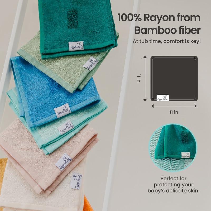 Toallitas de Baño Copper Pearl Ultra Suaves 28x28 cm Haven