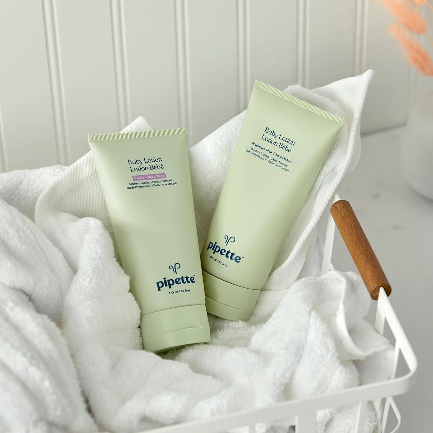 Duo Champú y Lavado Bebés Pipette Vainilla Ylang Ylang 2 Unidades