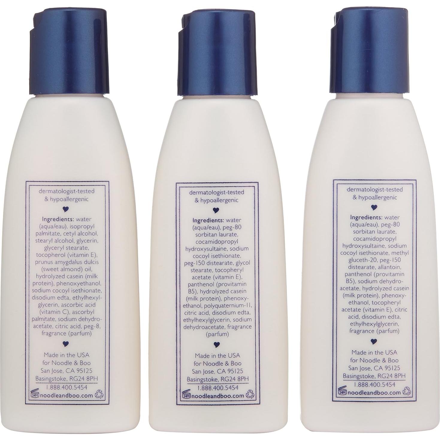 Kit de Cuidado para Bebés Noodle & Boo - 3 Piezas Suaves