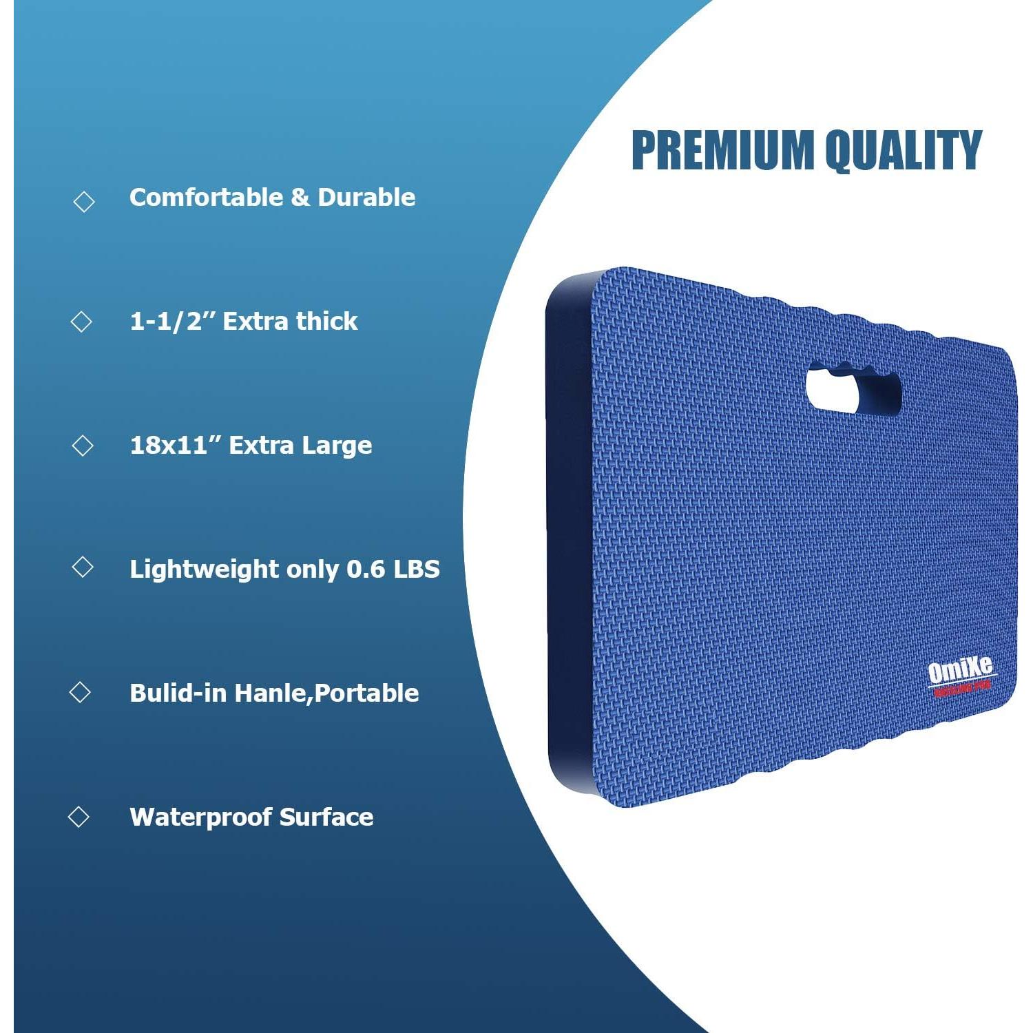 Almohadilla de Rodillas Omixe Extra Grande Impermeable 45.72x27.94 cm