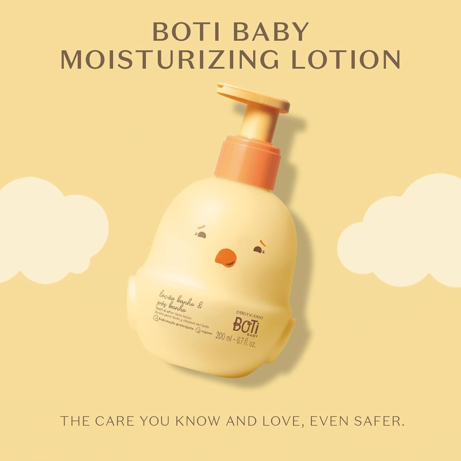 Loción Hidratante Boti Baby O Boticário 150g para Bebés