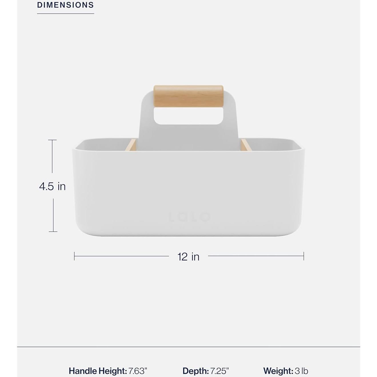 Caddy Multiusos Lalo Coco - Organizador Ajustable 1.21 kg