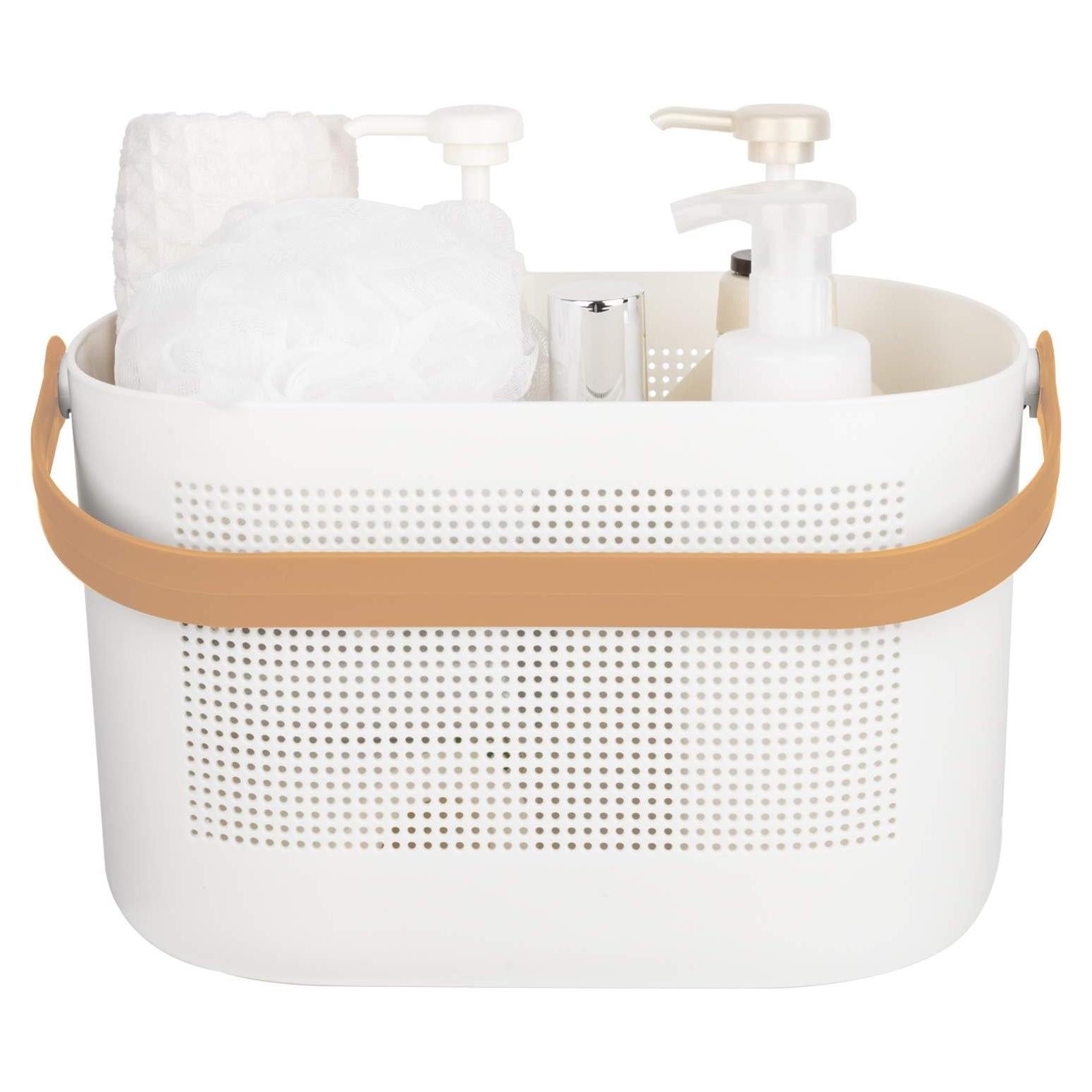 Cesta de Almacenamiento Plástico UUJOLY Amarilla 28.2x19.1x17.8 cm