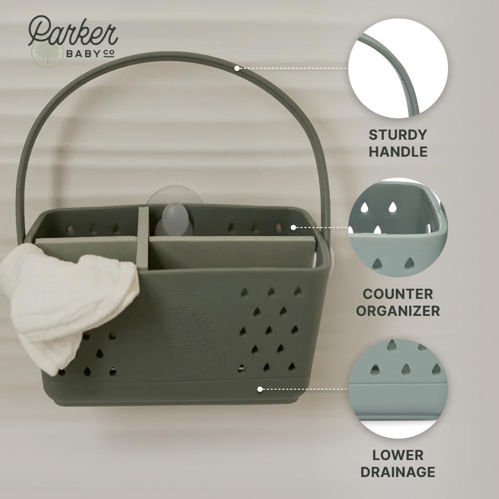 Caddy de Baño Parker Baby | Organizador de Ducha 28x15cm