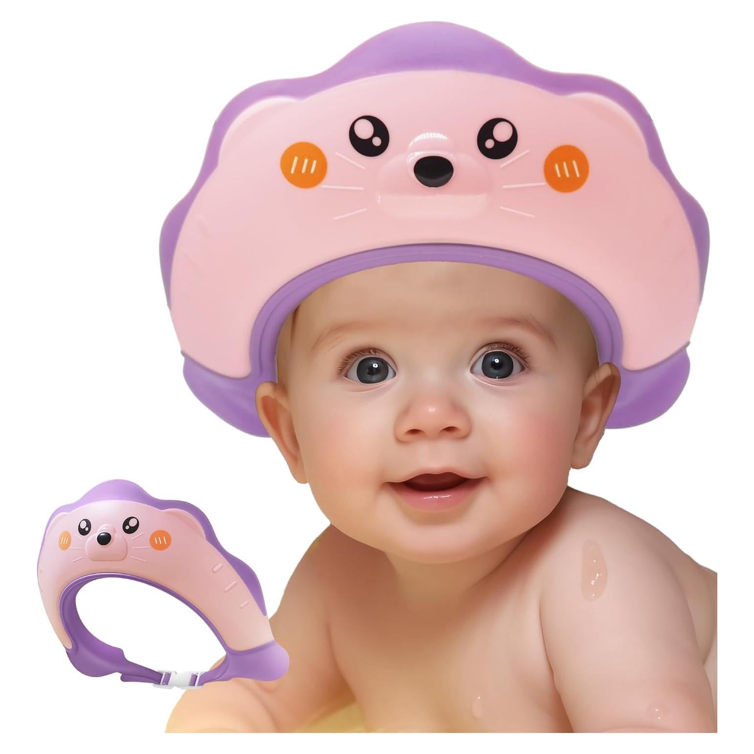 Visera de Ducha León Marino Rosa - Protección Ojos 0-9 Años