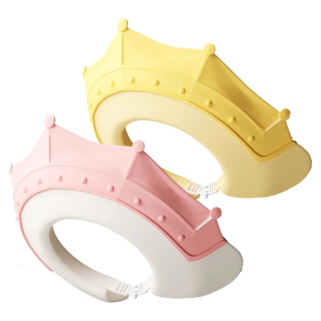 Gorro de Ducha para Bebés PandaEar - 2 Pack Silicona Ajustable