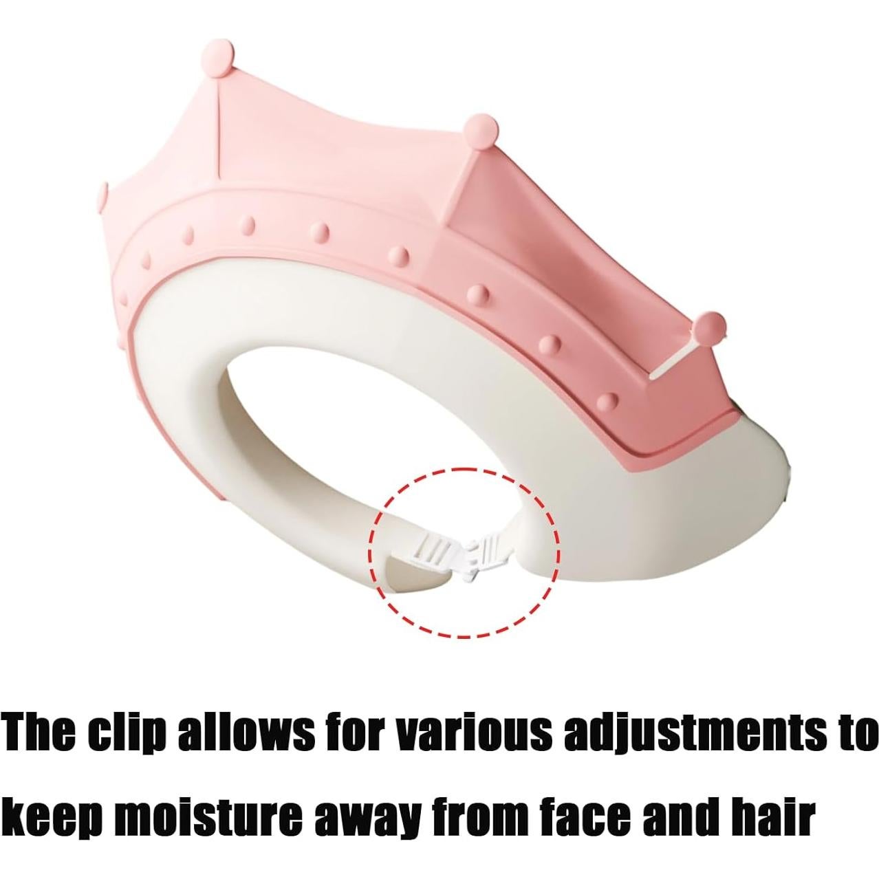 Gorro de Ducha para Bebés PandaEar - 2 Pack Silicona Ajustable