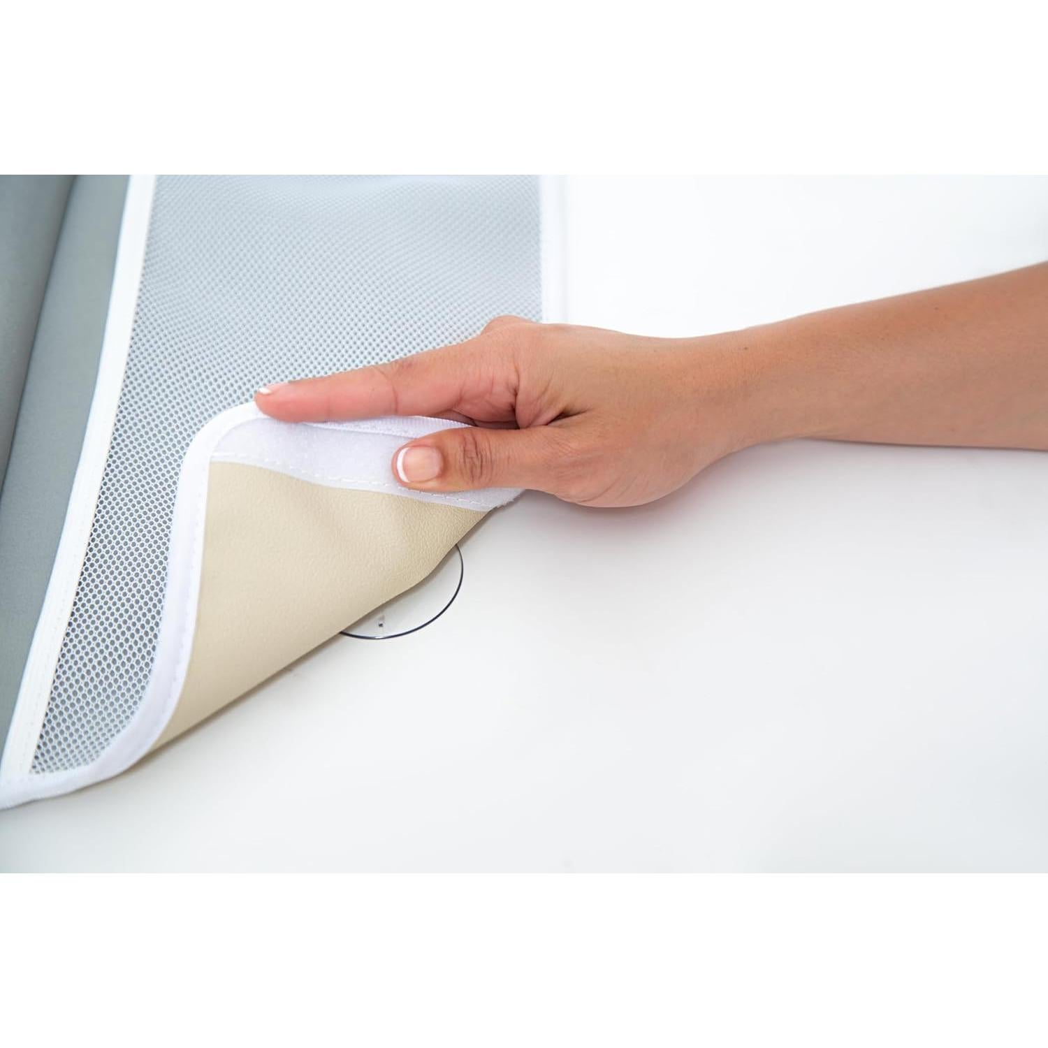 Almohadilla de Baño Rylor para Bebé - Soporte Antideslizante Gris