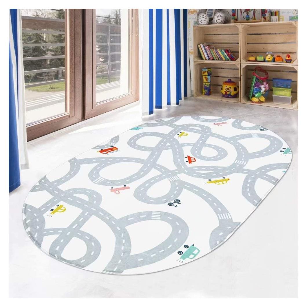 Alfombra Infantil de Tráfico Vial LIVEBOX 1.22m x 1.83m Lavable