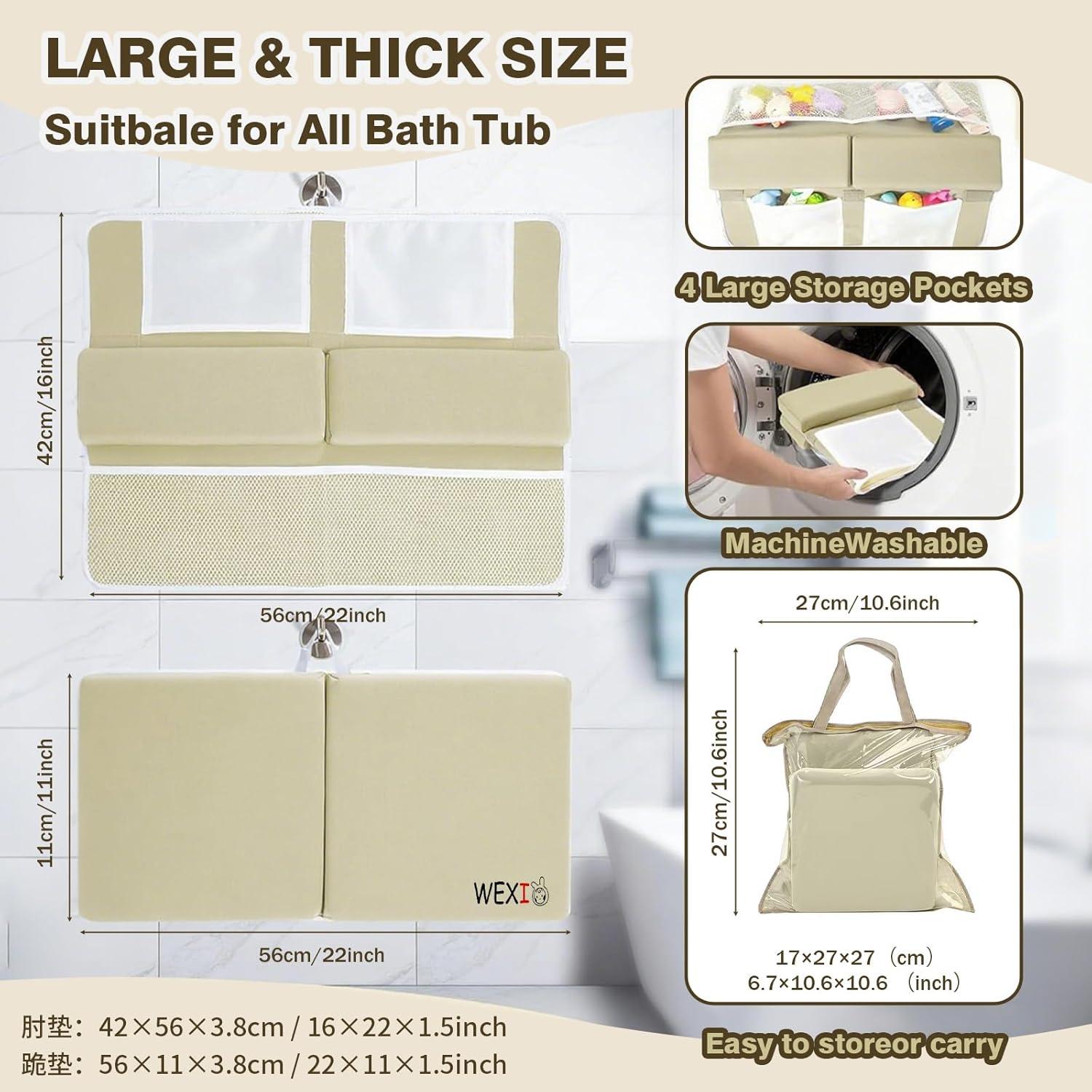 Almohadilla para Arrodillarse WEXIO para Baño Bebé 56x28cm