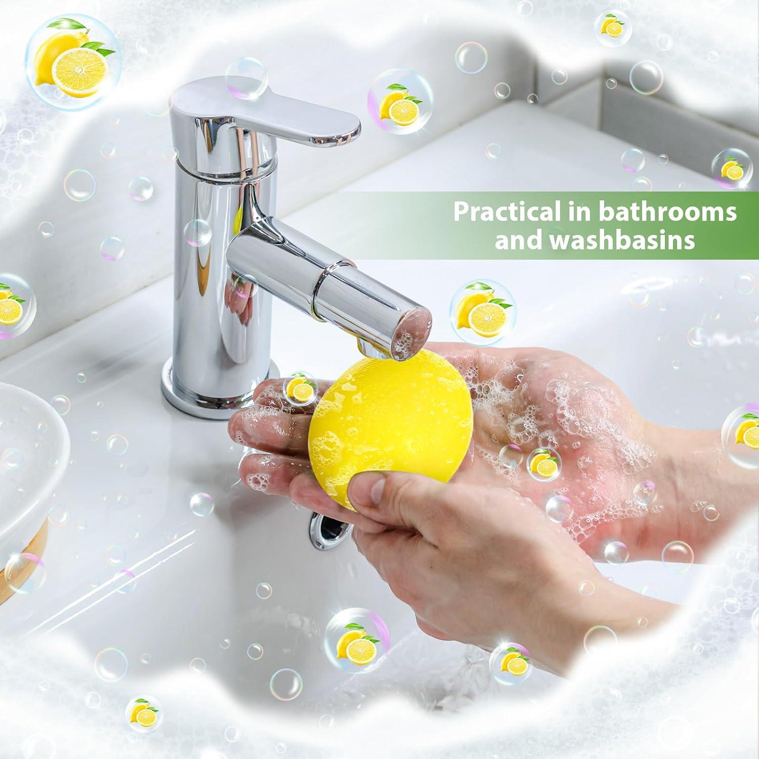 30 Jabones de Limón Dansib para Baby Shower y Regalos