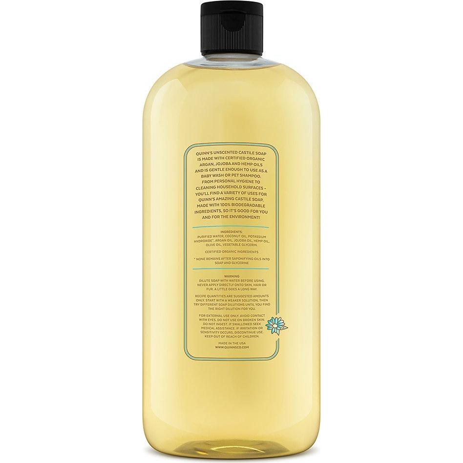 Jabón Líquido Orgánico Quinn Sin Fragancia 946ml